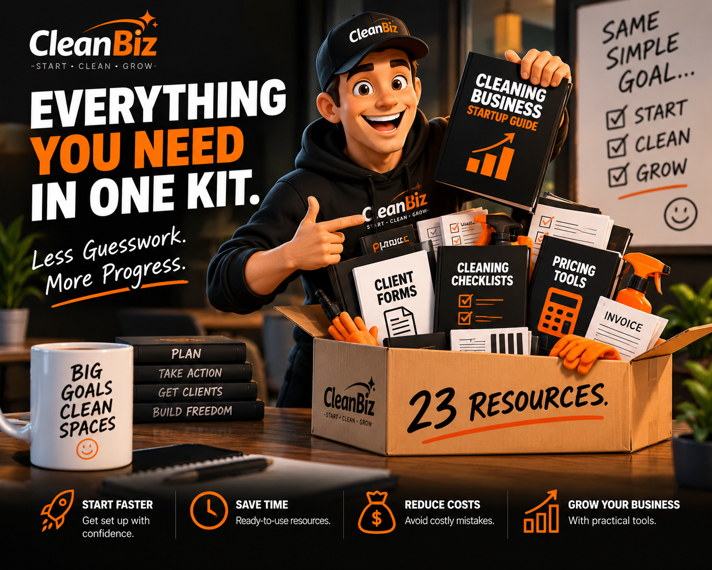 CleanBiz Kit resource collection